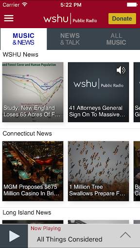 WSHU Public Radio App screenshot 2