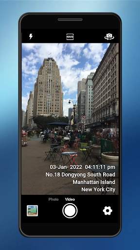 Timestamp Camera 2022 screenshot 1