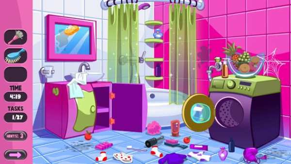 Kids Game: Baby Doll House Cleaning screenshot 2