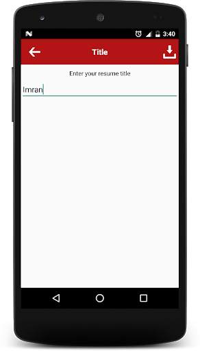 CV Builder & Resume Builder App Free screenshot 2