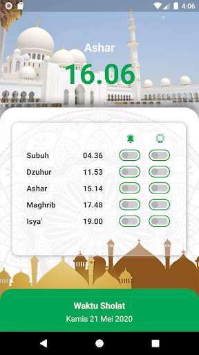 Aplikasi Penegak Sholat screenshot 1