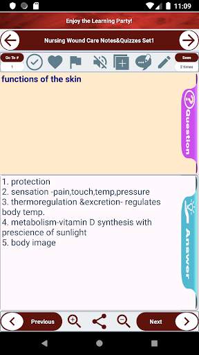 Nursing Wound Care Notes & Quizzes Exam Prep скриншот 3