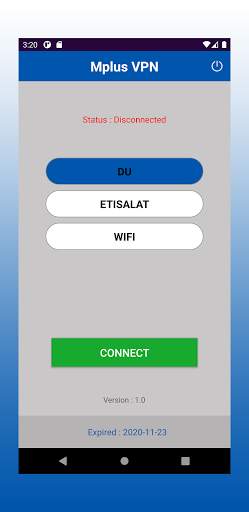 Mplus vpn screenshot 2