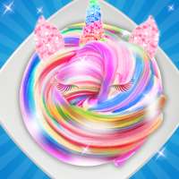 Make Rainbow Unicorn DIY Fluffy Slime Jelly Toys logo