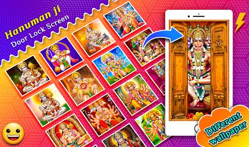 Hanuman Door Lock Screen screenshot 4