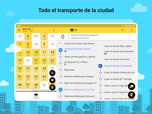 Bustime: Horario de autobuses screenshot 8