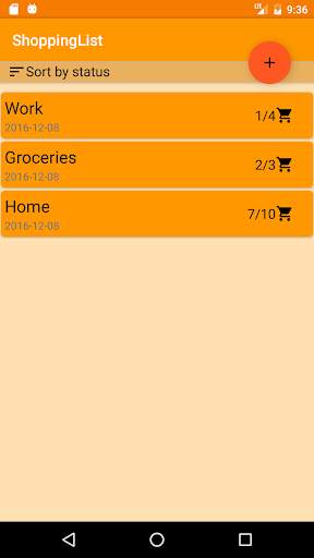 Shopping List screenshot 1