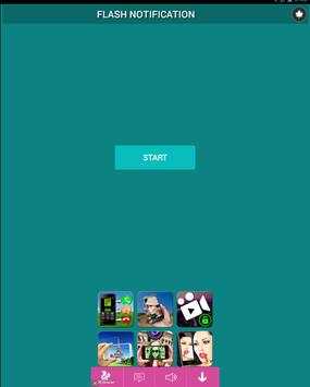 Flashlight Call SMS screenshot 1