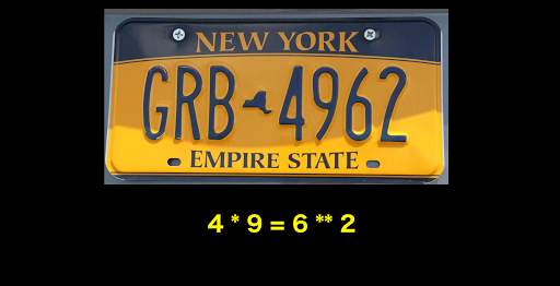 Car Plate Equations screenshot 3