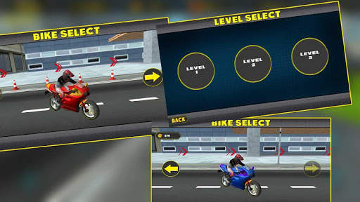 Motor Bike Racing Parking screenshot 2