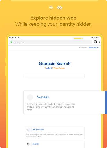 Genesis Browser | Private & Dark Web screenshot 7