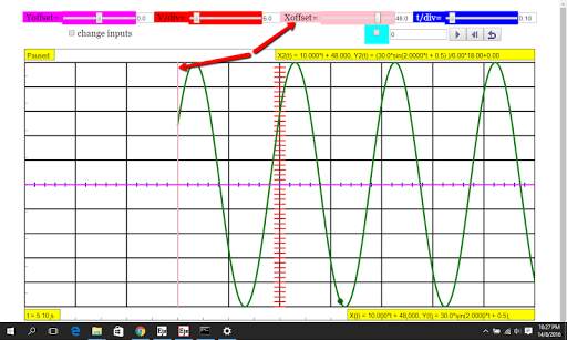 Oscilloscope Simulator screenshot 4