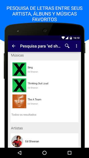 Letras Mania Letras de Músicas screenshot 3