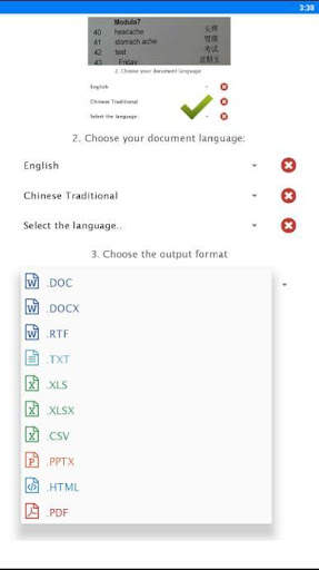 Photo to Word Converter screenshot 1
