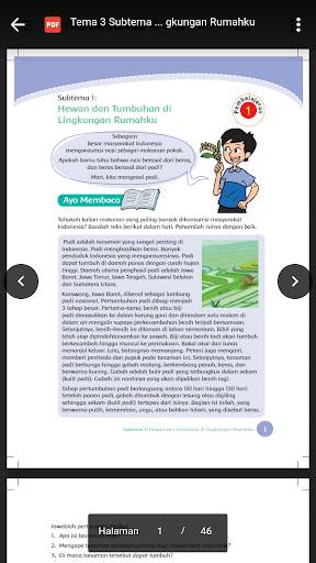 Buku Kelas 4 Tematik 1-9 Lengkap screenshot 6
