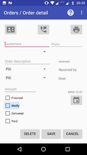PriFer Orders скриншот 2