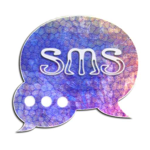 Stained NEON GO SMS Theme 3.8