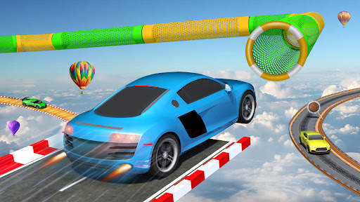Racing Stunt Car Mustahil 3d screenshot 3