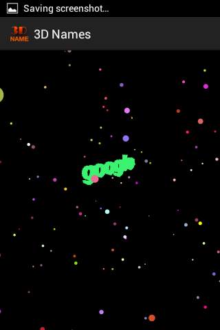 3D Names screenshot 1