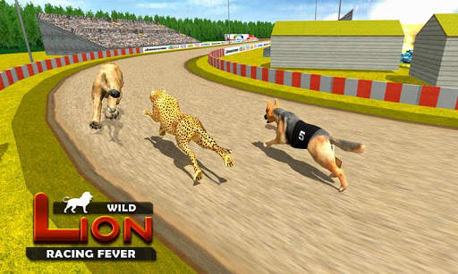 Wild Lion Racing Animal Race screenshot 4