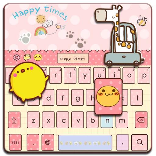 Pinky Kitty keyboard 10001012