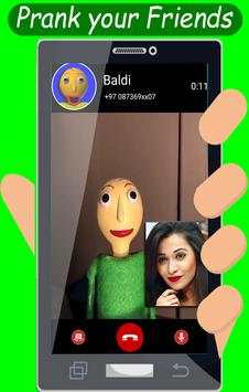 Video Call With Baldi - OMG HE SO FUNNY - screenshot 2
