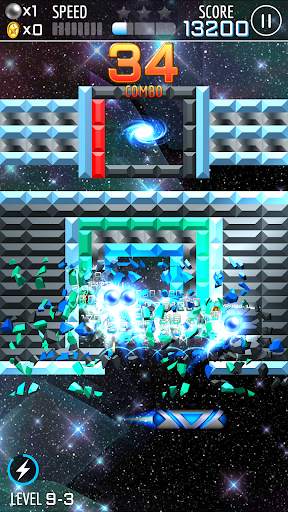 Astroball - Brick Breaker (Ad Free) screenshot 1