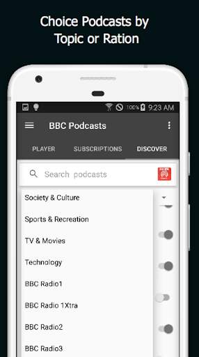 BCast - UK Podcast Player screenshot 1