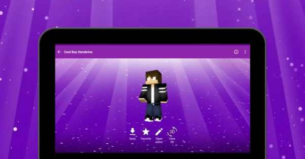 Herobrine Skins for Minecraft in 3D screenshot 11