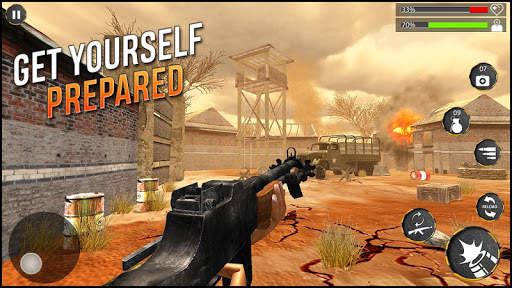 World War Commando Army Battleground Survival Game screenshot 2