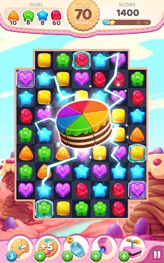 Cookie Rush Match 3 screenshot 1