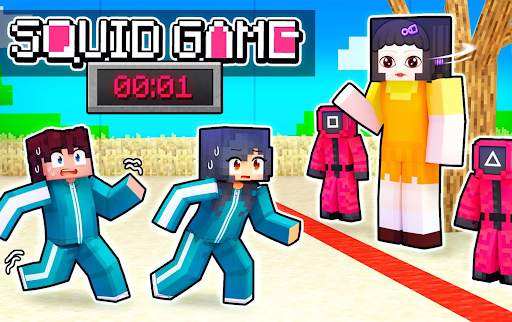 Squid games for minecraft screenshot 1