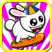 Bunny Skater Run icon