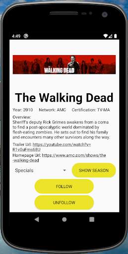 Tv Series Tracker screenshot 3
