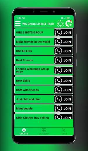 Whats Group Links WA Tools screenshot 1