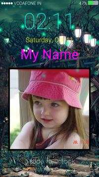 My Name Lock Screen screenshot 1