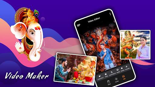 Ganesh Video Maker - Ganesha Chaturthi Video Maker screenshot 2