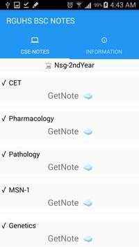 RGUHS BSC NOTES скриншот 1