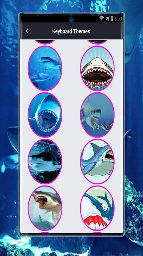 Crazy shark keyboard screenshot 5