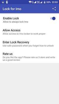 Lock for IMO screenshot 3