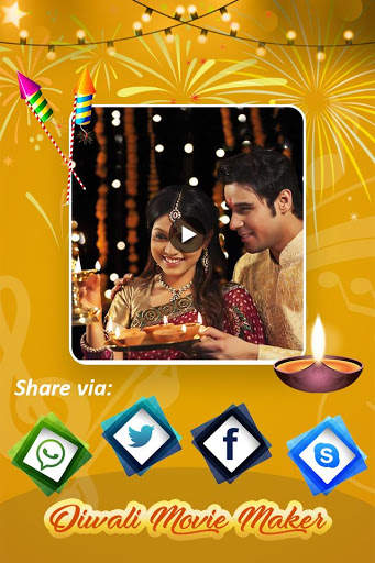 Diwali Slideshow Maker :Diwali Photo Video Maker screenshot 4