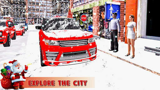 Car Racing : Santa Claus 3D Games screenshot 3