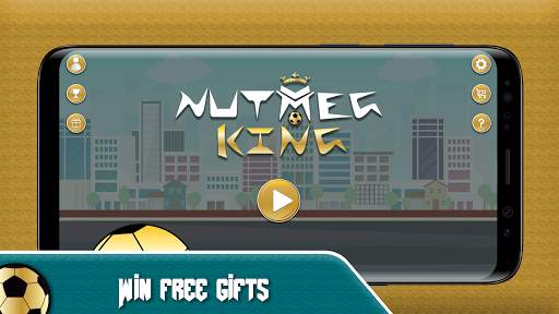 Nutmeg King : Flick football & win free gifts screenshot 1