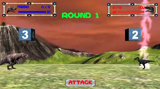 Dino King - Magic Battle screenshot 1