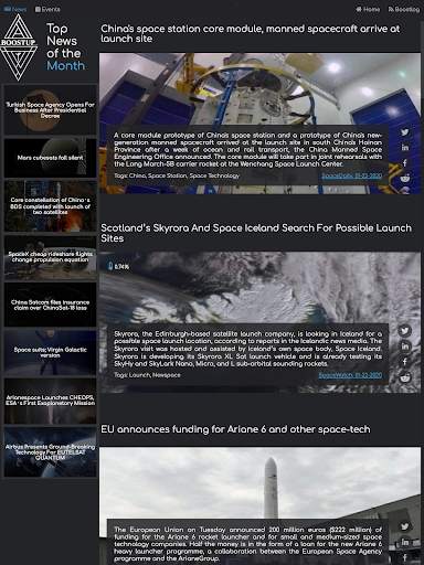 BoostUp Group - Space Tech, Newspace, News, Events screenshot 7
