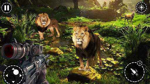 การปะทะกันของการล่าสัตว์: เกมจำลองการยิงที่ร้ายแรง screenshot 1