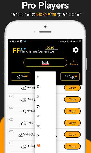 Nickname Generator 2020 ⚡ Nicknames For Free F screenshot 3