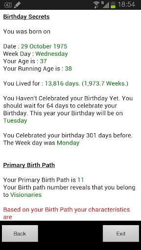 Birthday Secrets screenshot 2