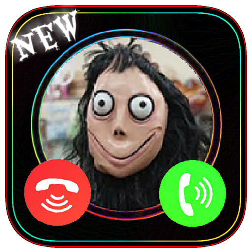 👻Scary Momo Chat 📞 Fake Video Call icon