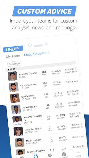 Fantasy Baseball My Playbook screenshot 3
